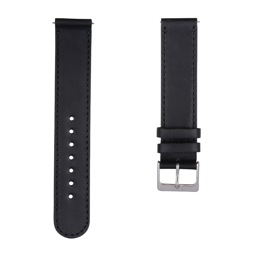 Wearable payment watch strap black 18mm
