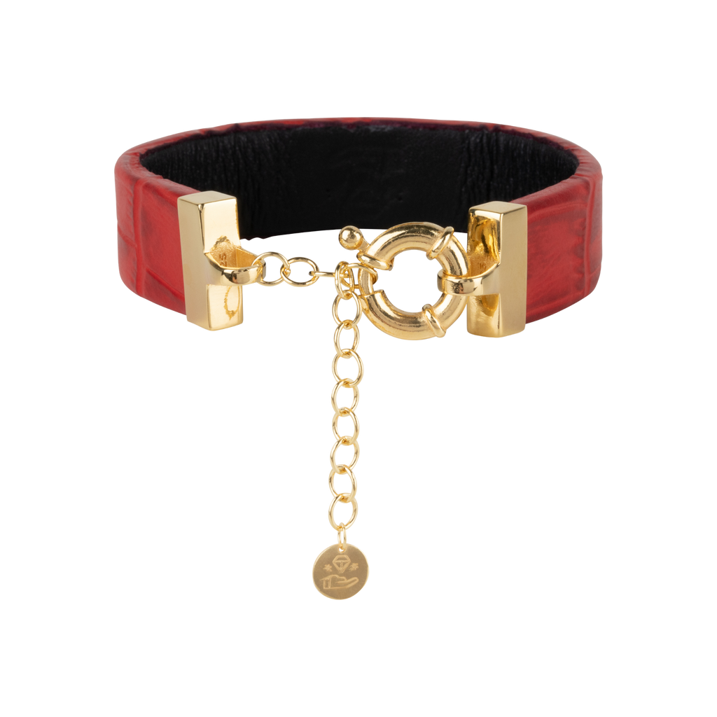 Wearable Bracelet | Rood | Goud