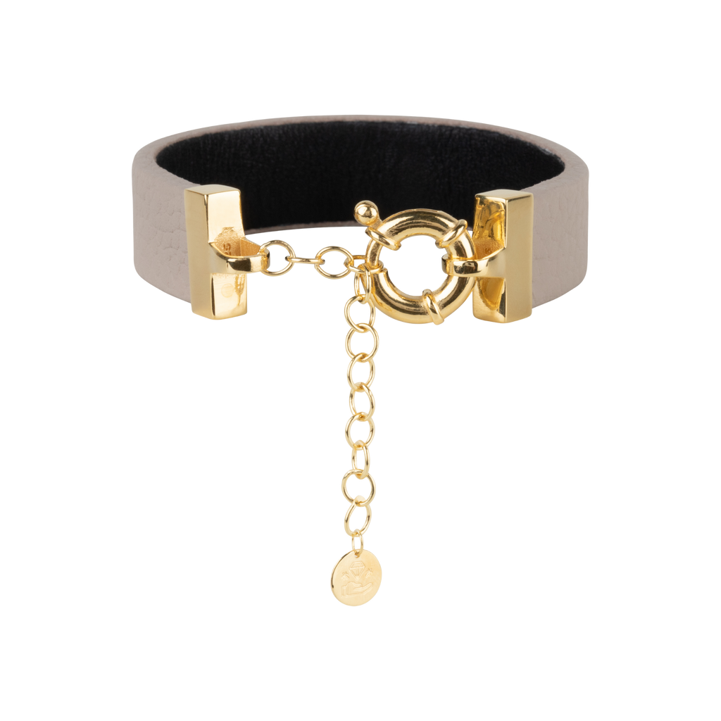 Wearable Bracelet | Beige | Goud