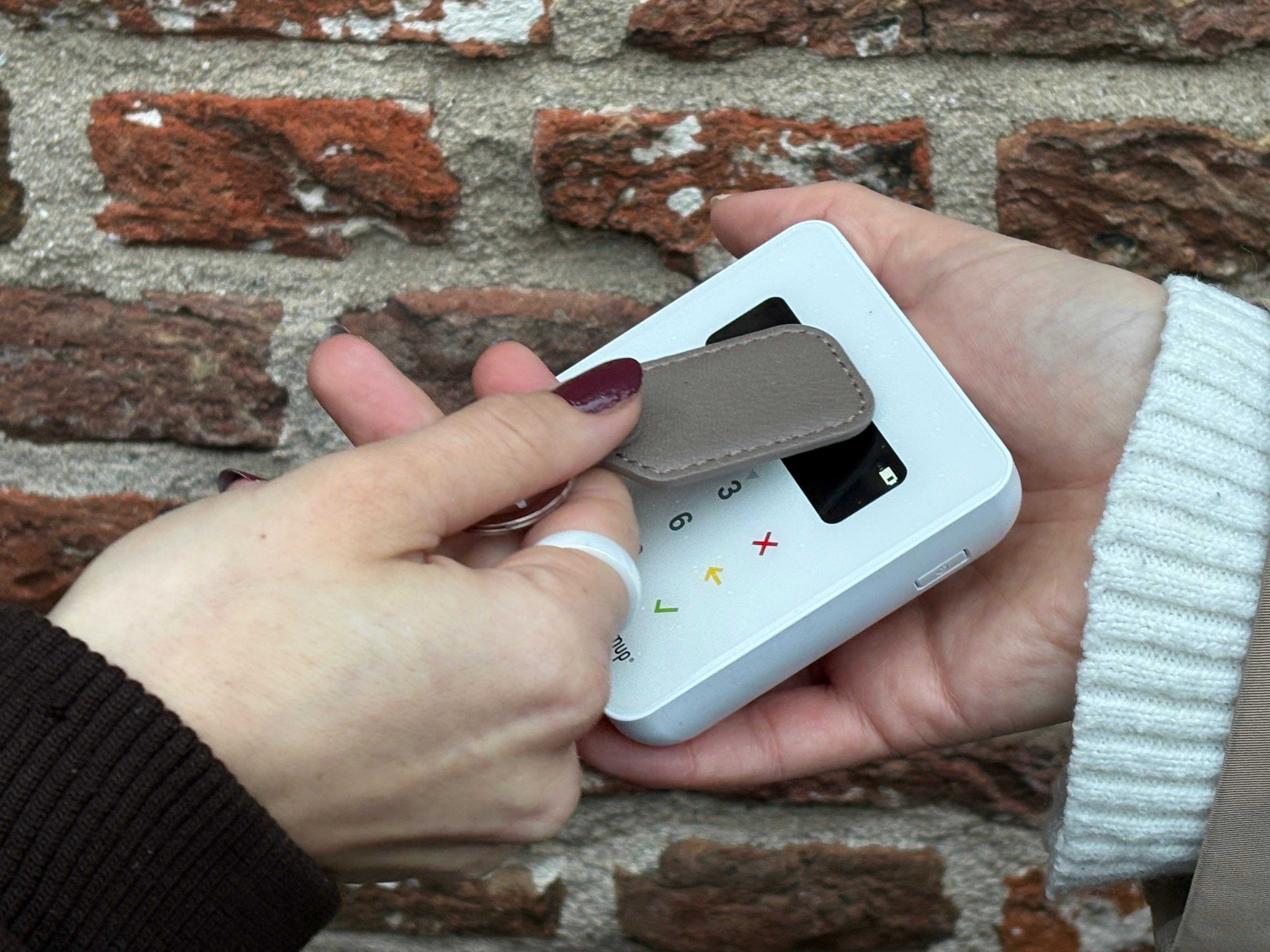 NFC Payment Key Fob | Vegan | Earth Brown
