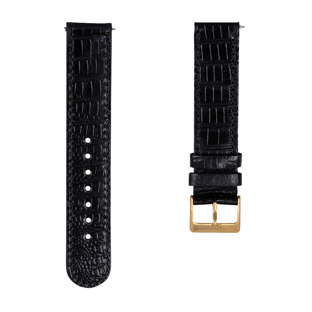 Wearable payment watch strap black 18mm vimpay curve