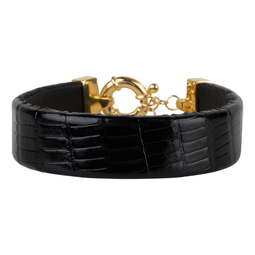 Wearable Bracelet | Zwart | Goud