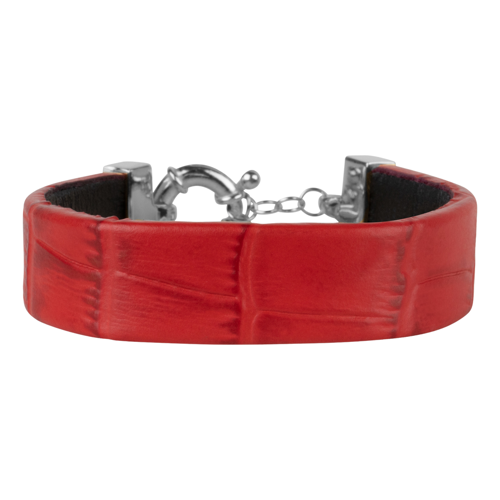 Wearable Bracelet | Rood | Zilver