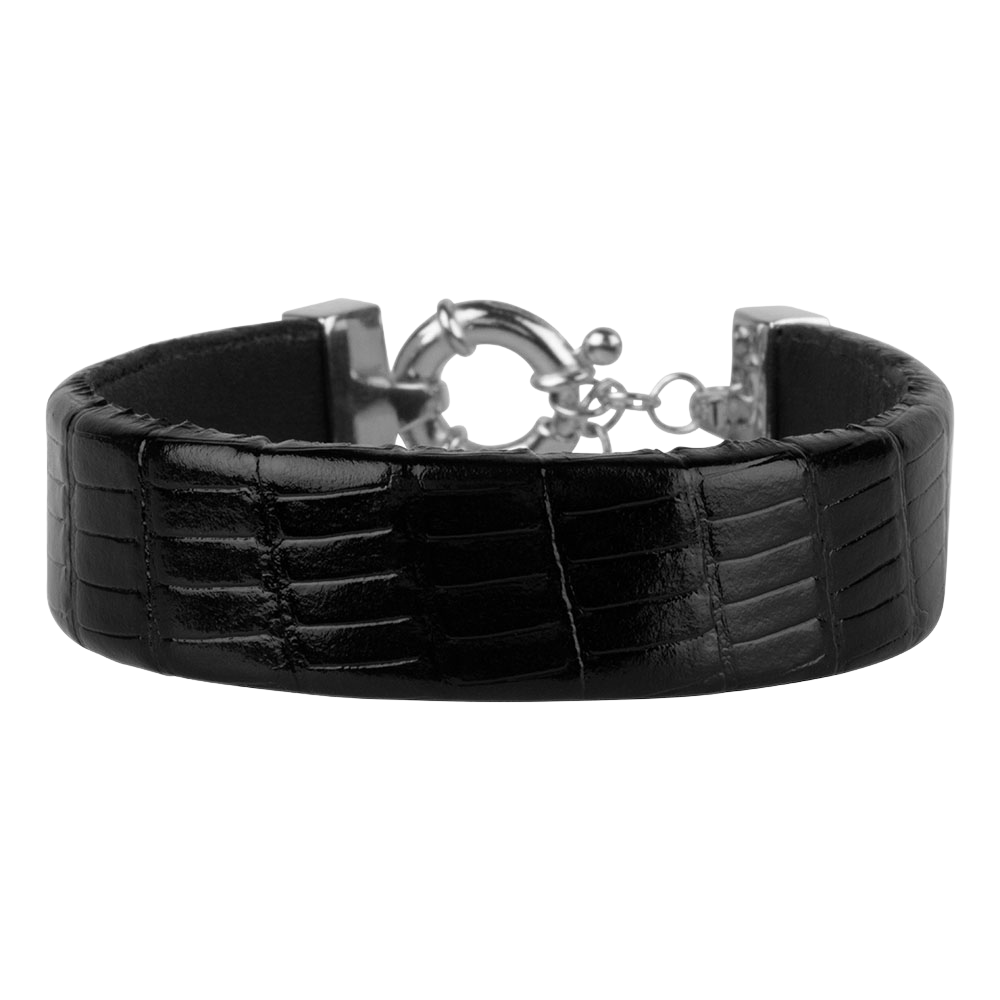 Wearable Bracelet | Zwart | Zilver